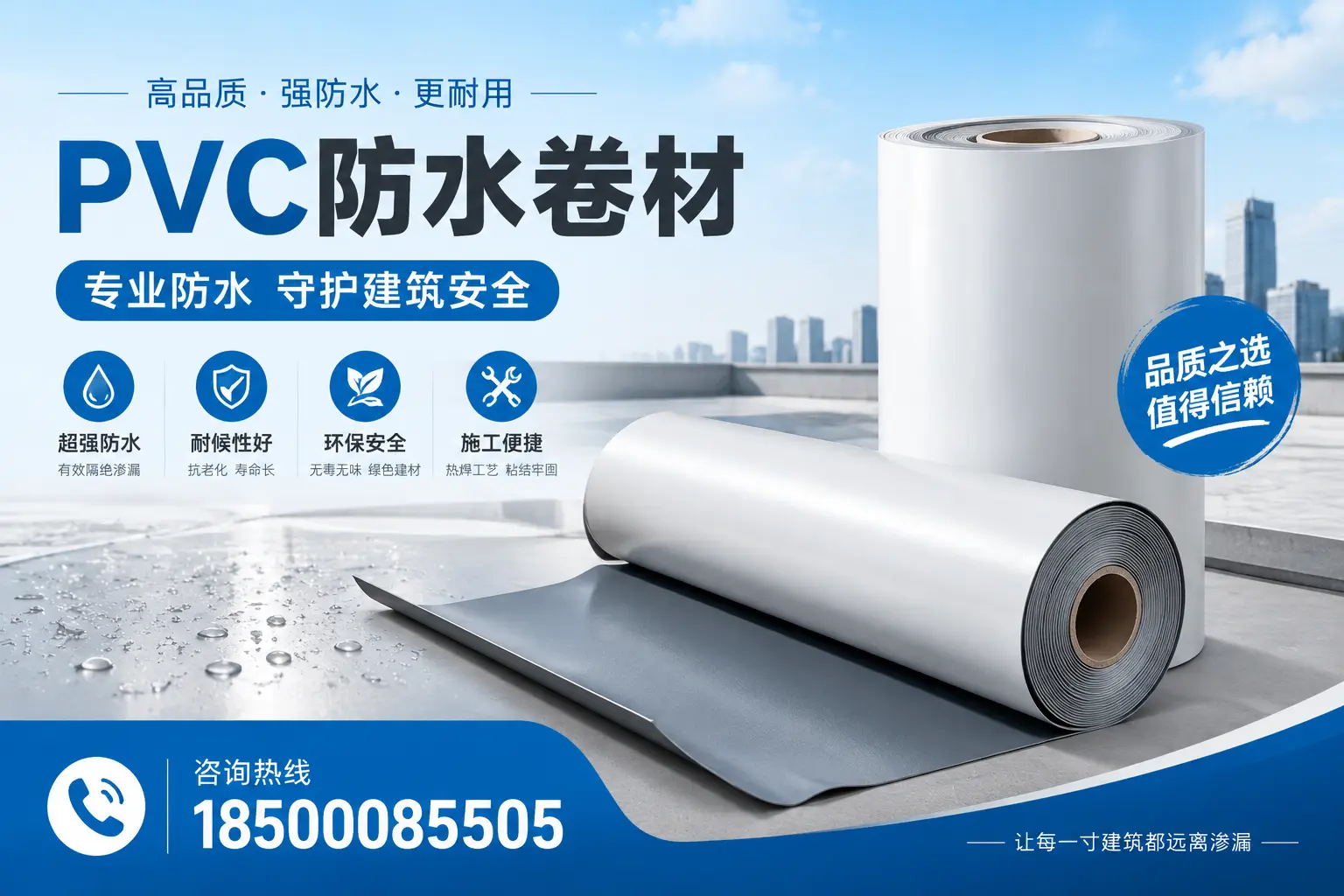 大理地区pvc防水卷材的市场现状与发展趋势
