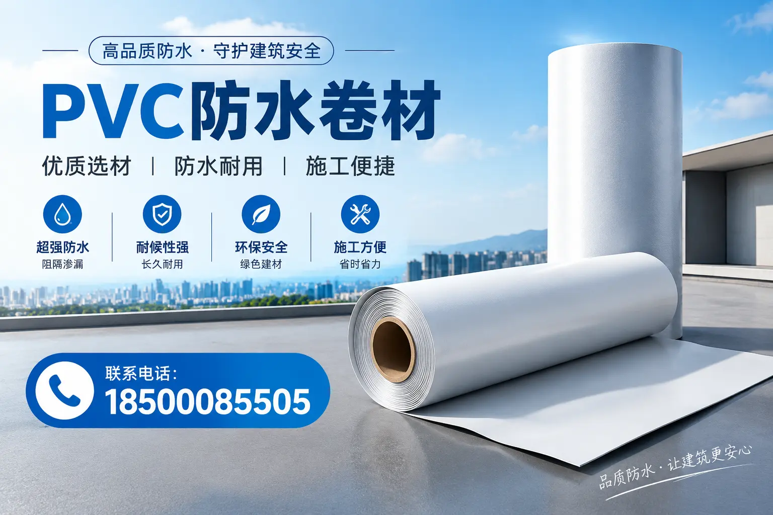 如何评估PVC防水卷材的性价比？大理消费者必读