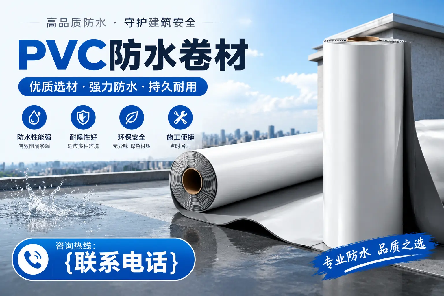 PVC防水卷材的选购技巧与注意事项，助您在大理找到合适产品