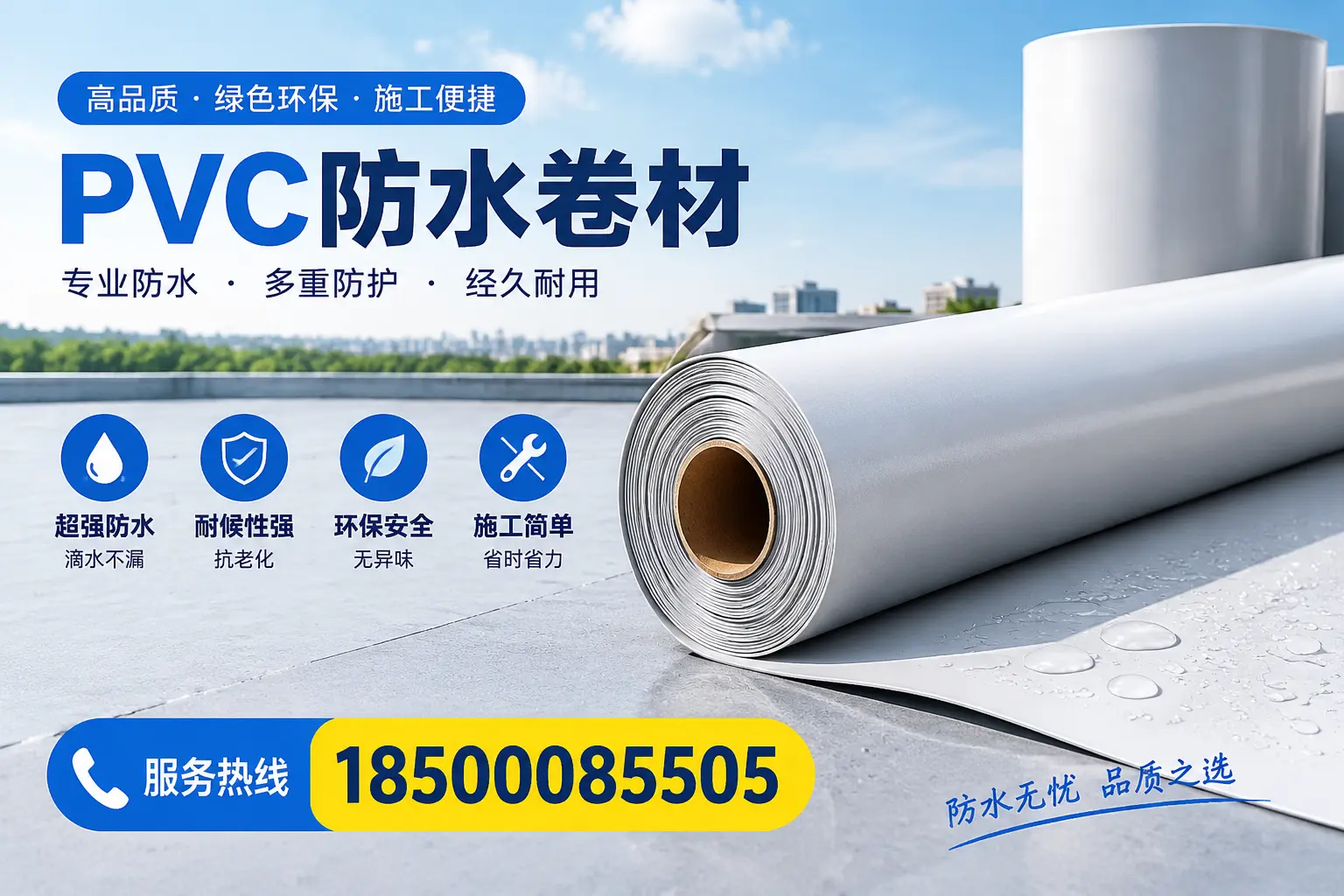 选用PVC防水卷材时需要避开的常见误区，特别是在大理